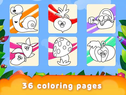 Coloring games for kids 2-3 year olds screenshot 10
