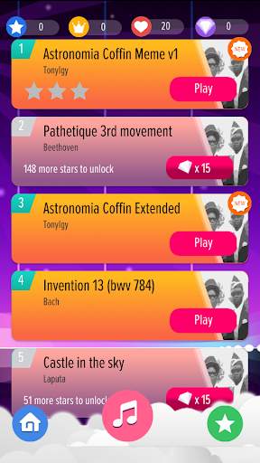 Astronomia Piano Coffin Dance Meme screenshot 3