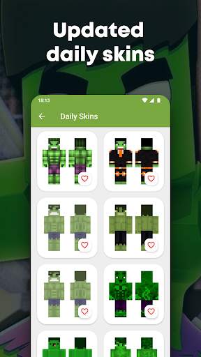 Hulk skin for minecraft screenshot 4