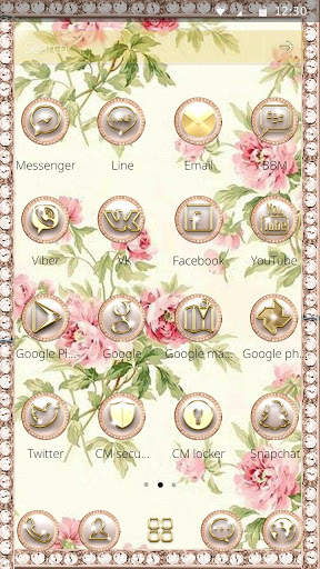 Pink Peony Flower Launcher screenshot 4