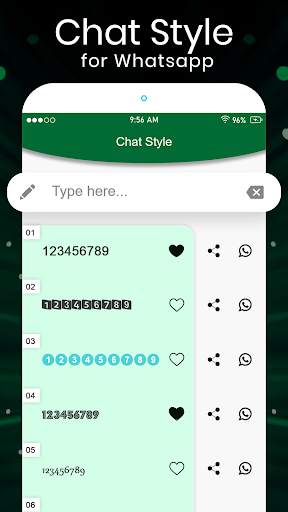 Chat Style For WhatsApp 2021 : Stylish Font screenshot 1
