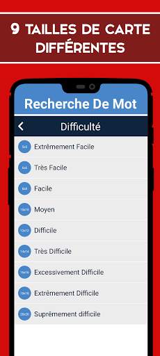 Mots mêlés - Jeux de mots gratuits screenshot 2