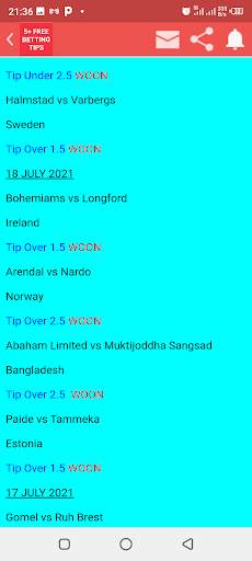 Daily 3+ odds screenshot 12