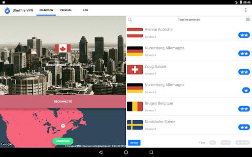 Shellfire VPN screenshot 10