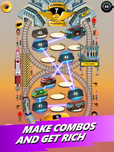 Train Merger Idle Train Tycoon screenshot 4