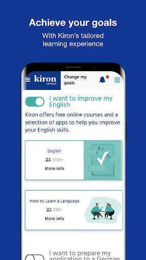 Kiron Campus - Free Online Learning screenshot 1