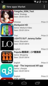 New apps Market screenshot 2