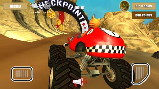 Cat Race Car Extreme Driving screenshot 3