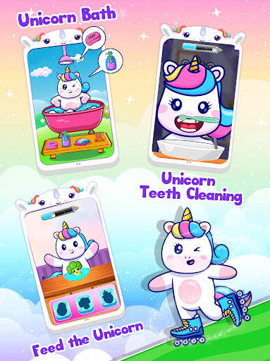 Baby Unicorn Phone For Kids screenshot 4