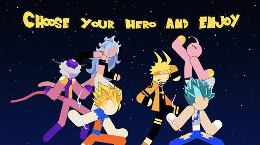 Stickman shadow warriors - super z fighters screenshot 2