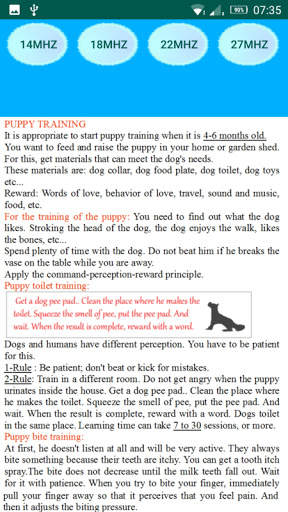Dog training-dog whistle screenshot 2