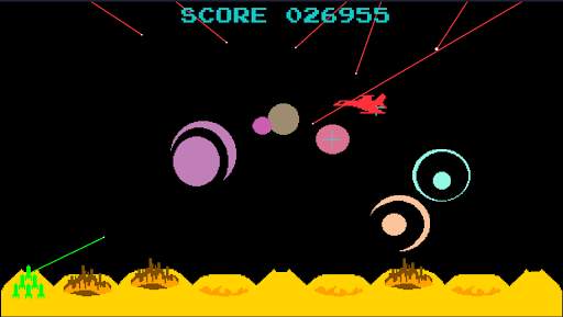 Classic Missile Command screenshot 7