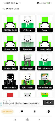 2K Dream Skins for Minecraft screenshot 1