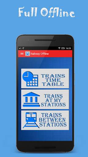 Indian Rail Offline Time Table screenshot 1