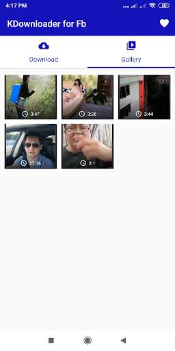 K Downloader For Fb screenshot 2