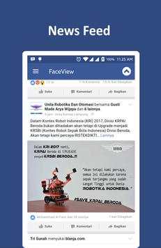 FaceView Lite (Facebook) screenshot 2