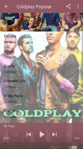 Coldplay (All Song) - The Scientist,  Paradise 6 تصوير الشاشة