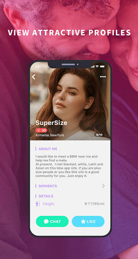 BBW & Curvy Dating App, Match & Date - CurvyMeet screenshot 3