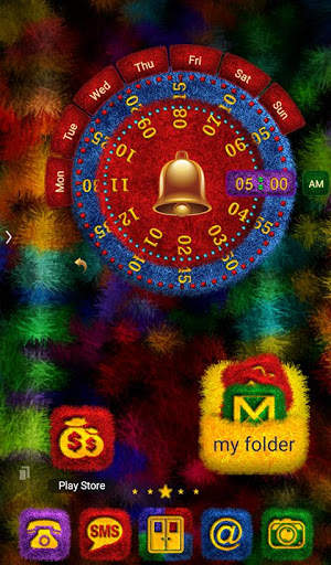 TSF NEXT ADW NOVA LAUNCHER FUZZY THEME screenshot 2