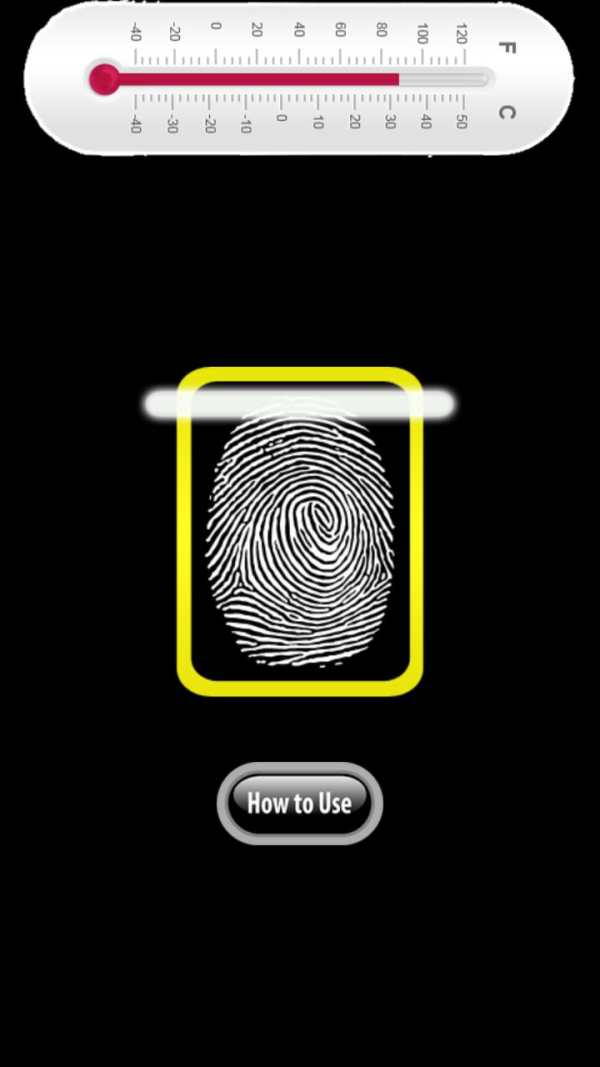 Fingerprint Thermometer Prank screenshot 4