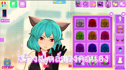 ชีวิตไอดอลแต่งตัว3d screenshot 1