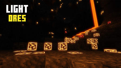 Light Ores Minecraft Mod screenshot 2