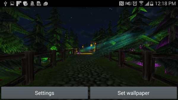 3D Magic Forest live Wallpaper screenshot 6