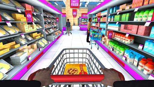 Shopping Mall Game Supermarket screenshot 2