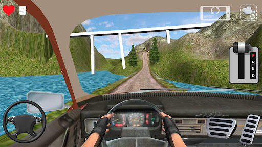 Mountain Car Driving Game screenshot 1