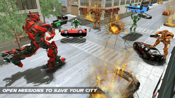Moto Robot Transform Game screenshot 8