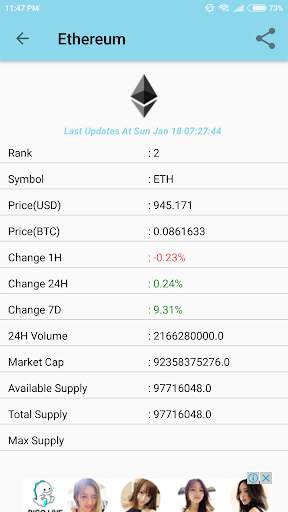 Live Coin Market Rate screenshot 2