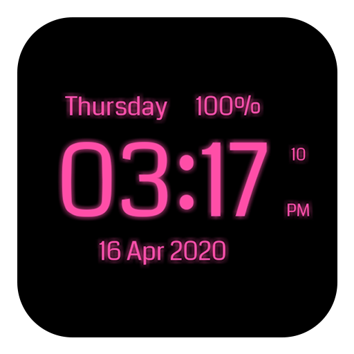 Digi Clock Live Wallpaper icon