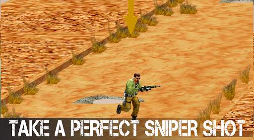 Sniper master 3D - call of commando shooting games screenshot 1