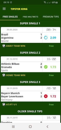 Tipster King App screenshot 3