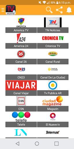 TV y Radios Argentino 1 تصوير الشاشة
