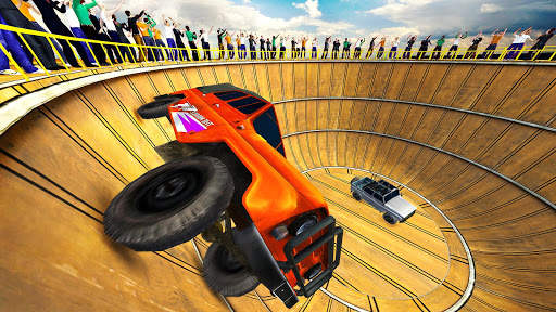 Well of Death Jeep Stunt Rider screenshot 15
