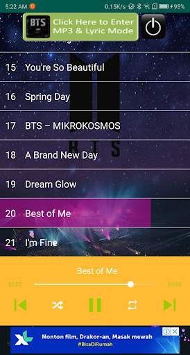 BTS Song offline screenshot 9