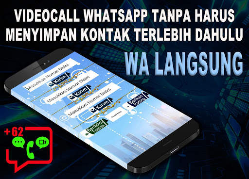 WA LANGSUNG Tanpa Simpan Nomor Kontak Bulk Chat screenshot 3