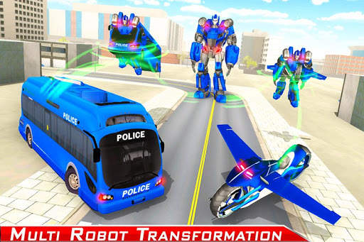 Gorilla Robot transforming game: Bus Robot Car war screenshot 5