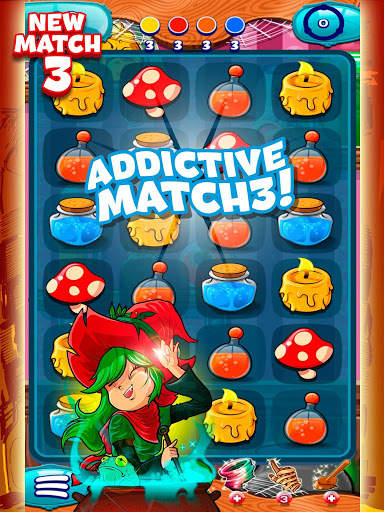 The Apprentice Witch - Puzzle Match 3 Game screenshot 9