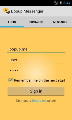 Bopup Messenger: Self-hosted, corporate and secure screenshot 2
