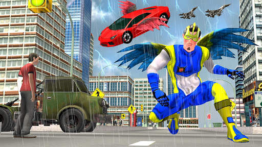 Flying Superhero War: Superhero Games 2020 screenshot 10