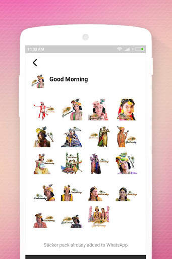 Radhe Krishna Stickers screenshot 3