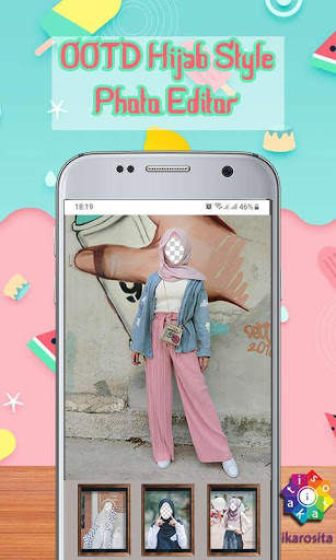 OOTD Hijab Style Photo Editor 4 تصوير الشاشة