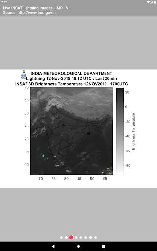 Live all India satellite weather status. screenshot 18
