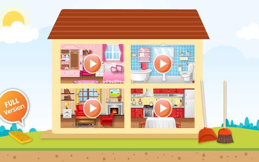Cleaning Game - Clean House screenshot 1