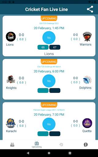 Cricket Fan Live Line screenshot 11
