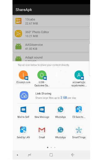Share Apk screenshot 2