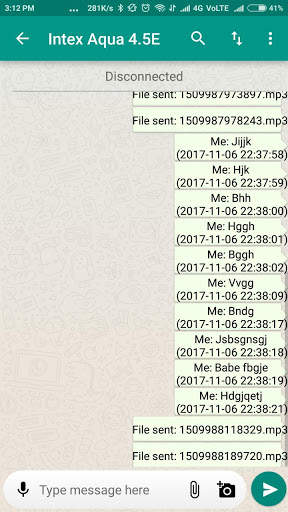 Bluetooth Messenger screenshot 4