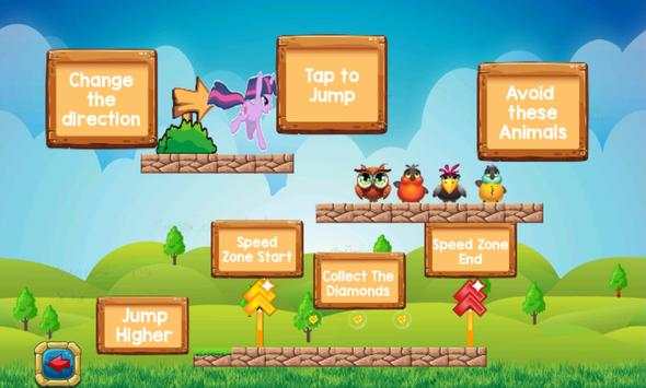 My little runner unicorn pony screenshot 2